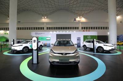 威马汽车亮相海南国际新能源汽车展,智慧出行新体验